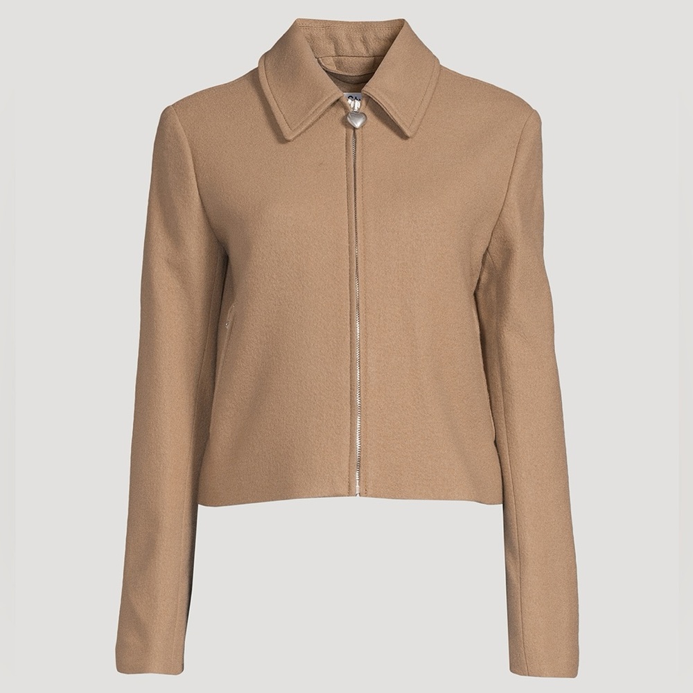 Acne Studios Cropped Wool Jacket - Picture 1 of 10